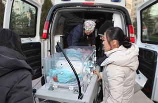 越西县妇婴监护型护送
